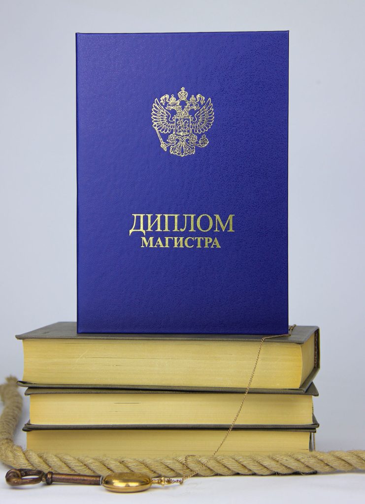 Обложка для диплома магистра — фото 1