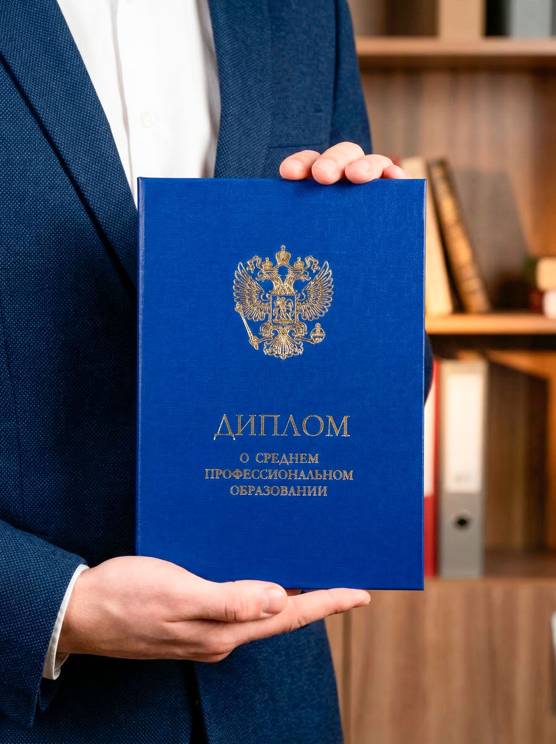 Обложка для диплома о среднем профессиональном образовании — фото 5